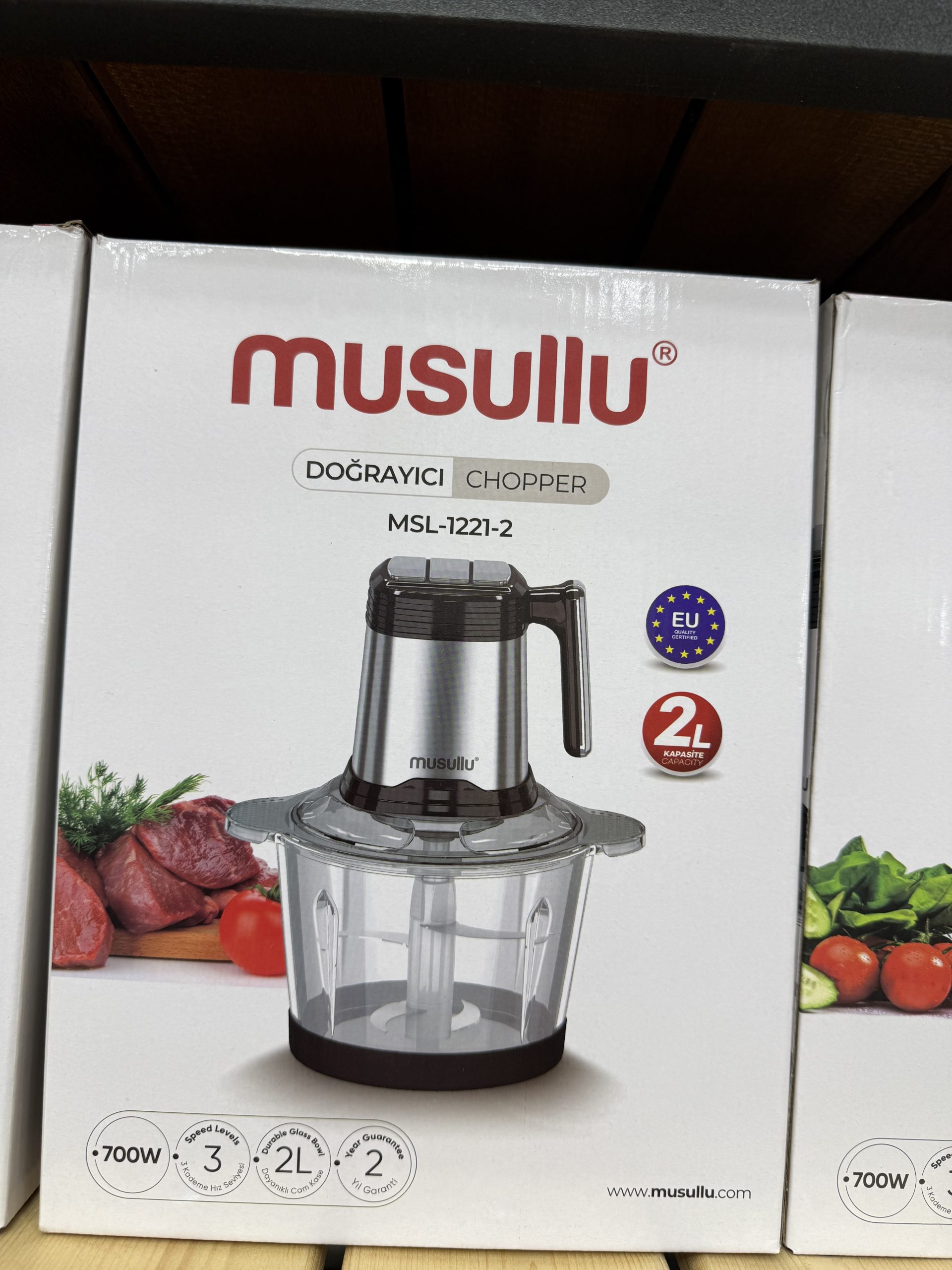IMG_9022 خرد کن ۲ لیتری مارک musullu - Image 1