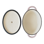 قابلمه چدنی درب‌دار ERNESTO مدل Cocotte ظرفیت 4 لیتر | مناسب همه اجاق‌ها و فر - Image 4