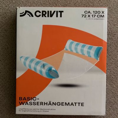 تخت بادی بالش دار مارک crivit