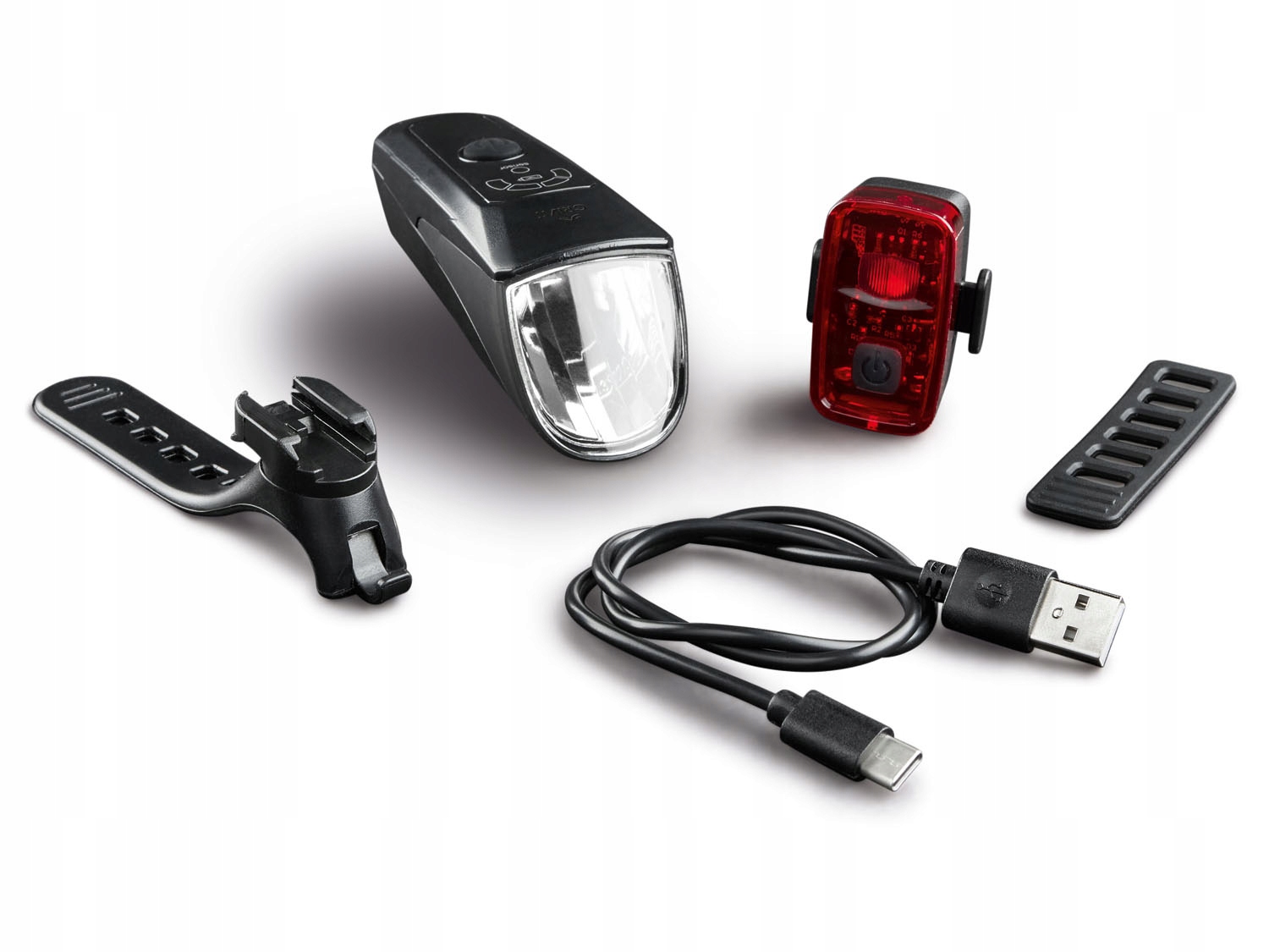 IMG_1929 ست چراغ دوچرخه LED شارژی مارک CRIVIT - Image 1
