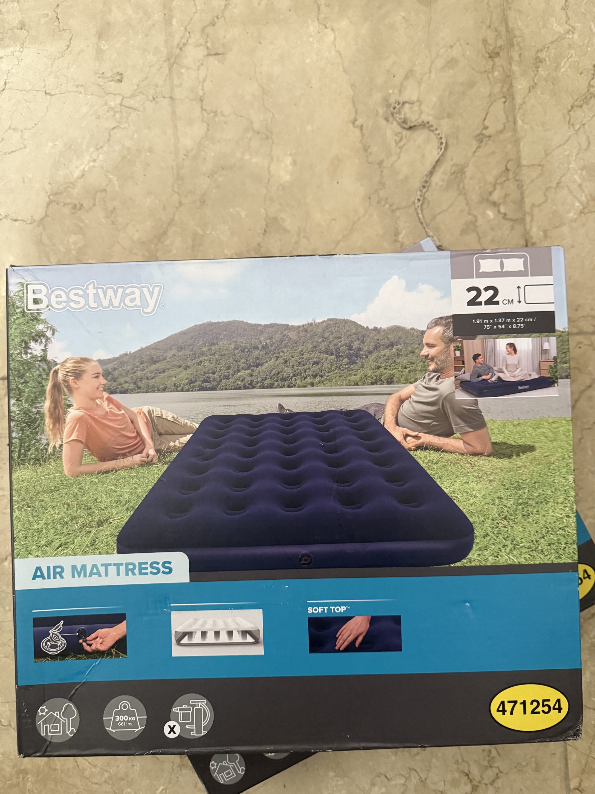 IMG_8643 تشک بادی دو نفره مارک بست وی - Image 1